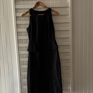 Banana Republic Black Midi Dress